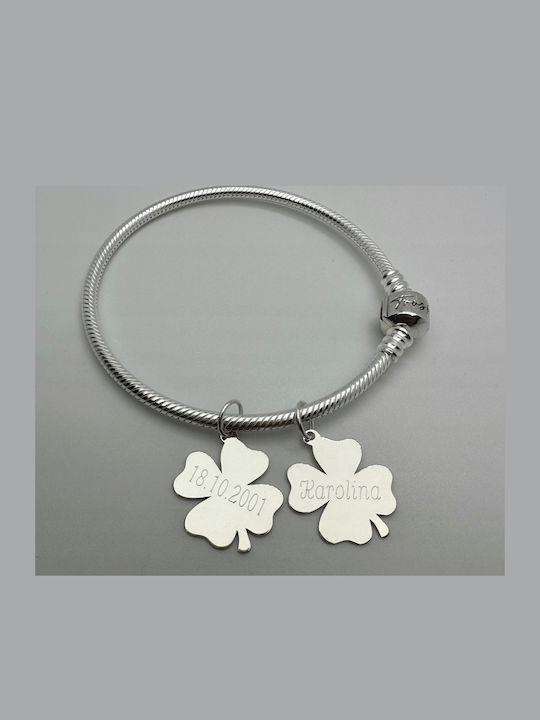 Pandora Charm Όνομα από Ασήμι