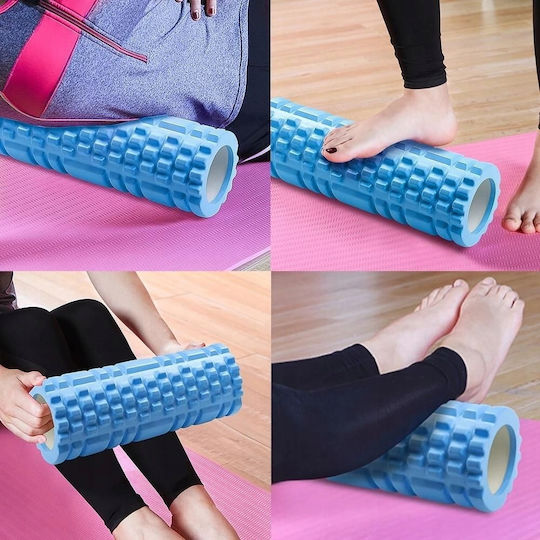 Vitolog Roller Massagegerät für den Nacken, Rücken, Beine und Körper Blau