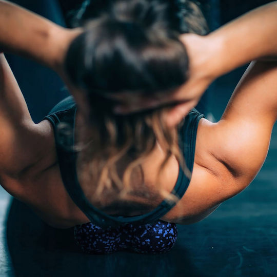 Vitolog Massagekugel für Nacken, Rücken und Körper gegen Cellulite Schwarz