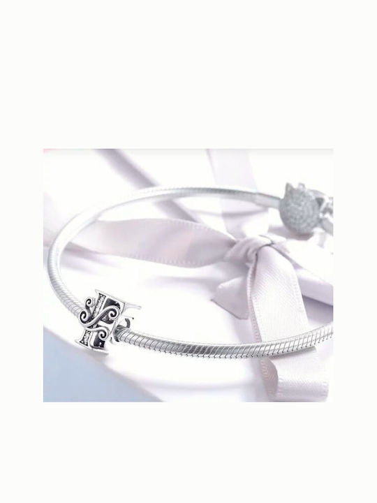 Pandora Charms Pendant Charms Letter F Silver 925