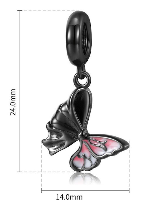 Pandora Charms Pendant Charms 925 Silver Butterfly Bow Trusky