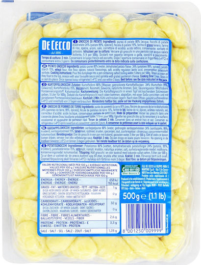 De Cecco Potato Gnocchi 500gr