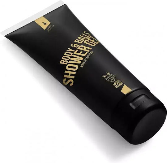 Angry Beards Bubble Bath Gel With Carbon & Vanilla Scent 230ml