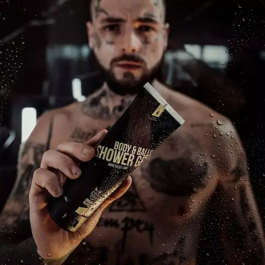 Angry Beards Bubble Bath Gel With Carbon & Vanilla Scent 230ml