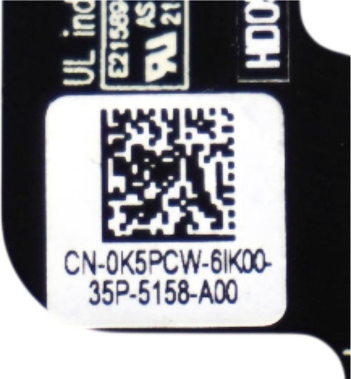 Screen Flex Cable for Laptop Dell XPS 15 9520 Precision 15 5570
