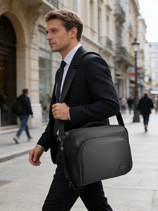 4Smarts Τσάντα για Laptop 16" σε Μαύρο χρώμα 541765