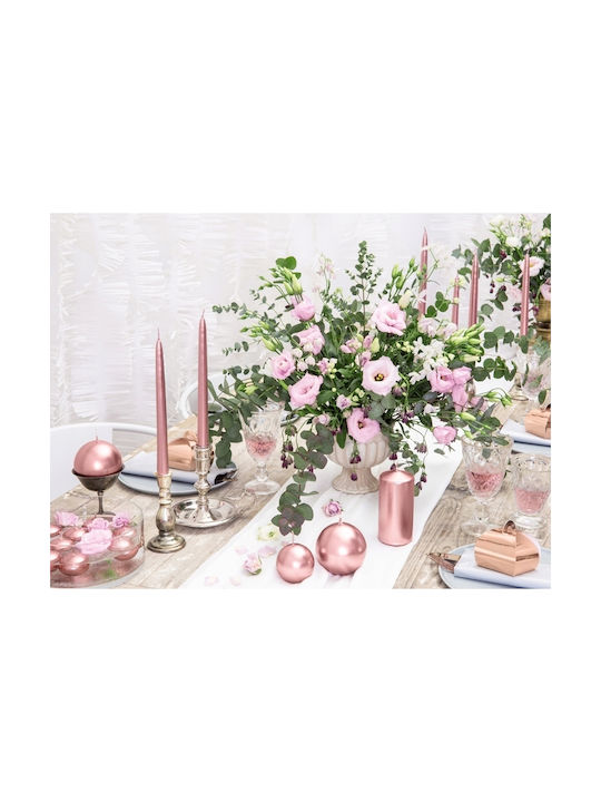 PartyDeco Lumânare Aromatică cu Miros de Rose