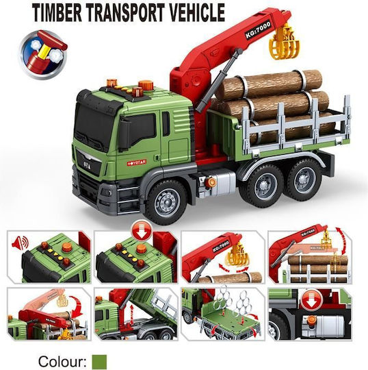 Blue Toys Краново Превозно Средство