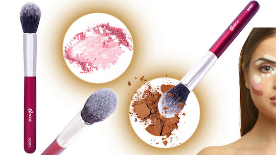 Mona Pensulă Profesională de Machiaj pentru Blush din Perie Sintetică