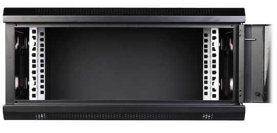 Delta Επιτοίχια Καμπίνα Rack 19U Μαύρο EPRADO-R19-4U/450-BLUE