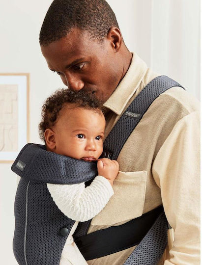 BabyBjorn 3d Mesh Κλασικός Μάρσιπος Μπλε με Μέγιστο Βάρος 11kg