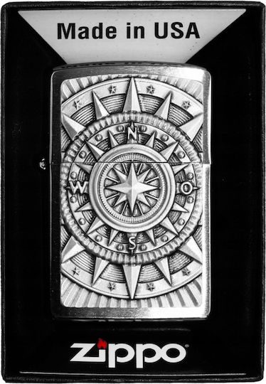 Zippo Winddichter Feuerzeuge Flamme in Beige Farbe