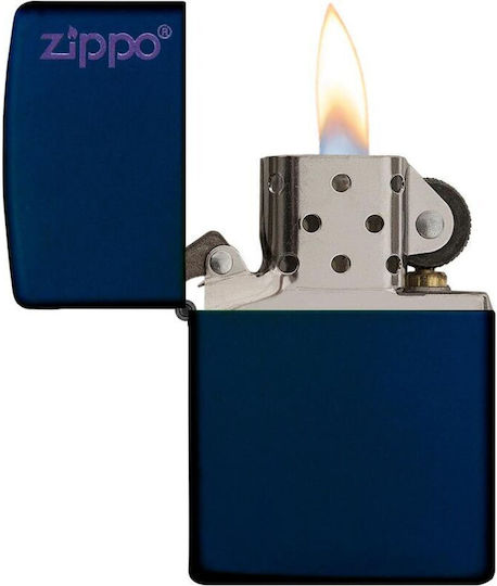 Zippo Αναπτήρας Φλόγας σε Μπλε χρώμα