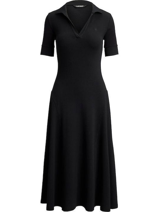 Midi Abendkleid Schwarz