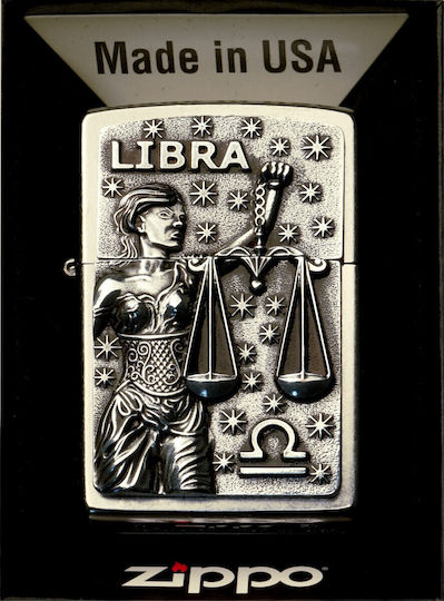 Zippo Αντιανεμικός Αναπτήρας Φλόγας σε Μπεζ χρώμα