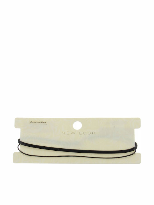 New Look Choker Μαύρο