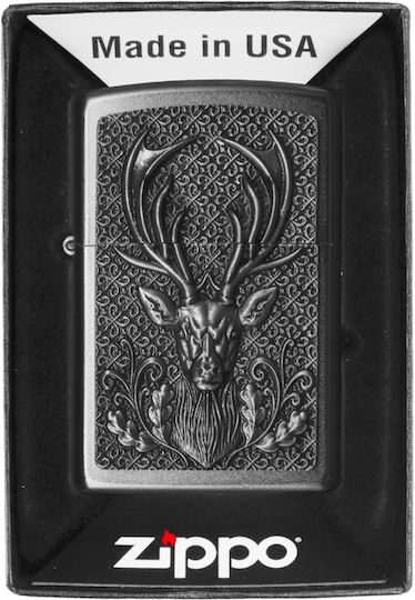 Zippo Set Brichetă Rezistentă la Vânt cu Flacără în Culoare Bej