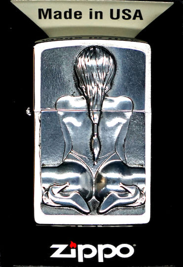 Zippo Αντιανεμικός Αναπτήρας Φλόγας σε Μπεζ χρώμα