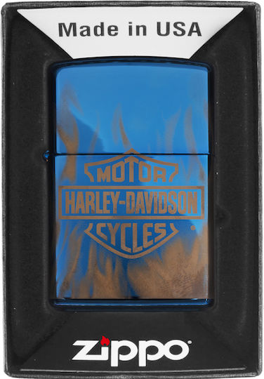Zippo Harley Davidson Winddicht Feuerzeuge Flamme in Beige Farbe