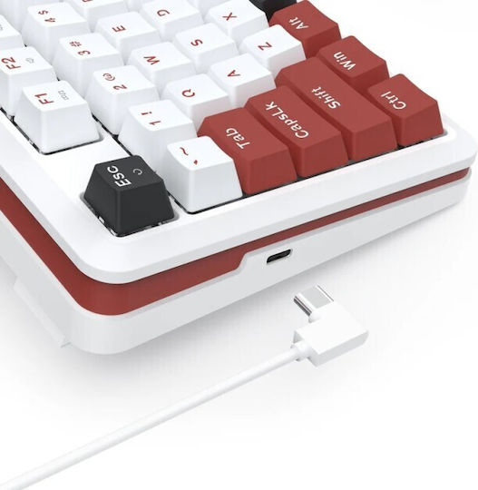 Redragon K721WRB-RGB Gaming Mechanical Keyboard 75% with Magnetic Switches and RGB Lighting (International English)