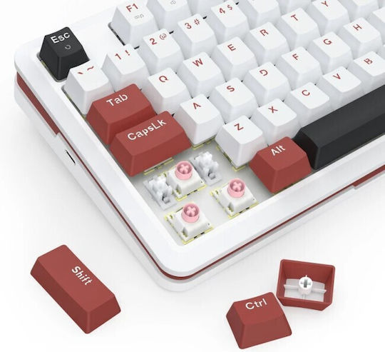 Redragon K721WRB-RGB Gaming Mechanical Keyboard 75% with Magnetic Switches and RGB Lighting (International English)