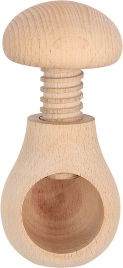Wooden Mushroom Nutcracker