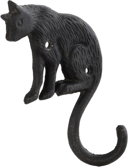 Cast Iron Hanger Cat 10.8 X H15.3 Cm