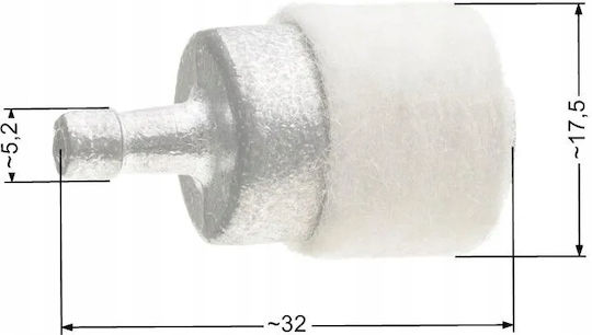 Fuel Filter Saws Brushcutters Nac Steel Flora Victus Demon Lider Others