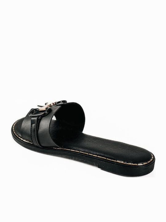 Women's Flat Sandals Black