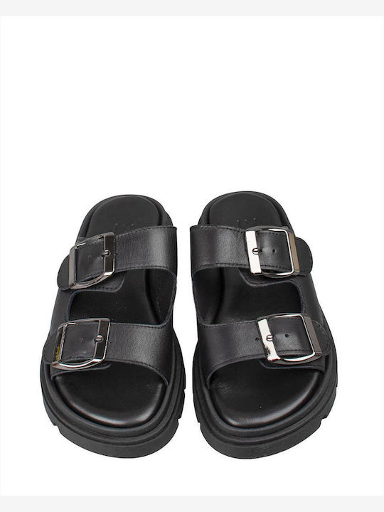 Γυναικεία Σανδάλια Flatforms Μαύρα