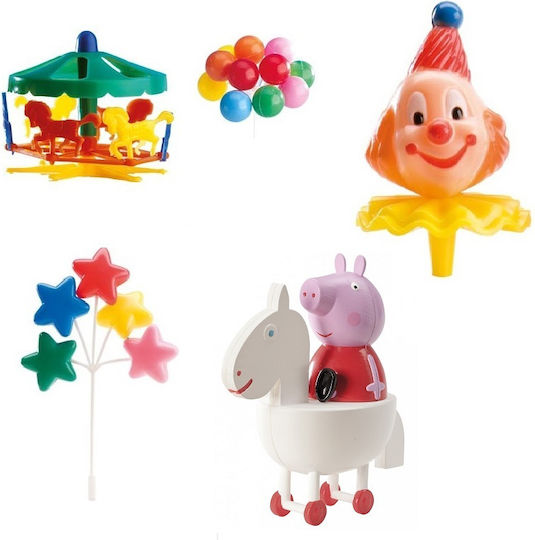 Cake Decoration Peppa Pig Birthday 6pcs