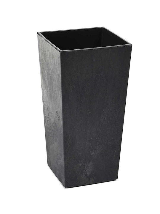 HowHomely Concrete Black Flower Pot 57cm