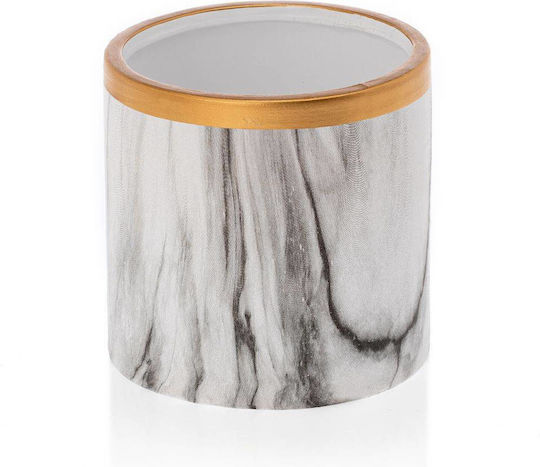 HowHomely Γλάστρα Πήλινη Sona Marbling 11εκ.