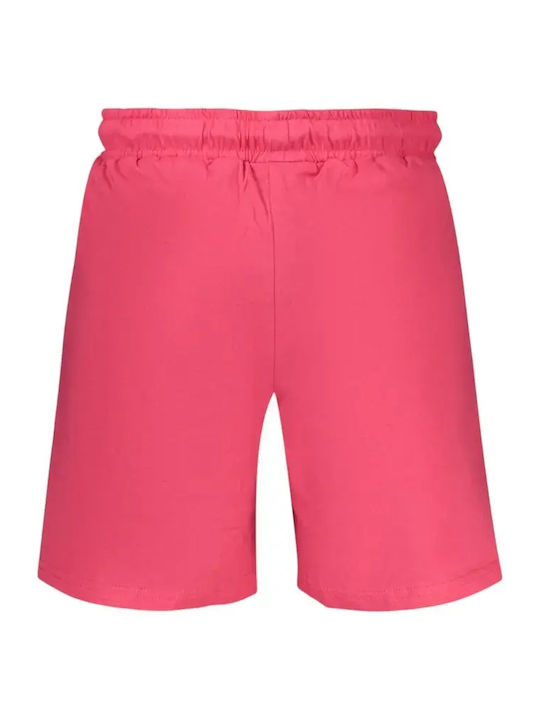 Women's Leather Shorts Coral