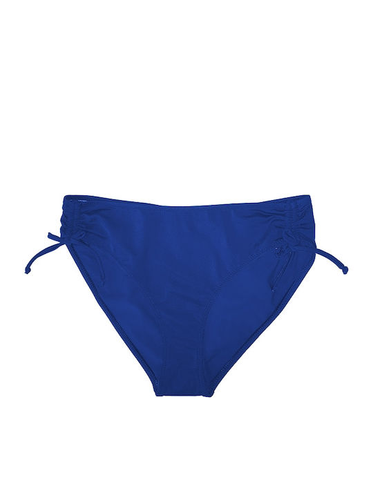 Bikinihosen Slip mit Schnürung Blau