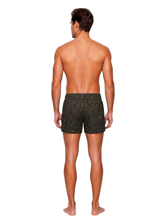 Costum de Baie Bărbați Pantaloni Scurți Kaki