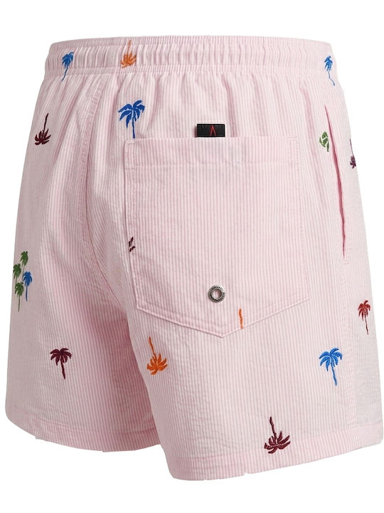 Costum De Baie Bărbați Bermude Roz