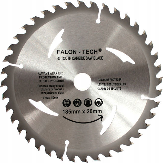 Falon-Tech Wood Cutting Disc 185mm