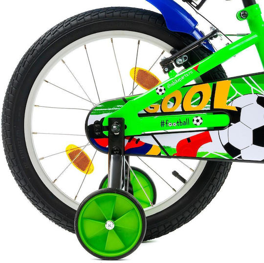DHS 18 Παιδisches Fahrrad BMX Grünes