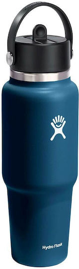 Hydro Flask Stainless Steel Thermos Bottle 950ml with Straw