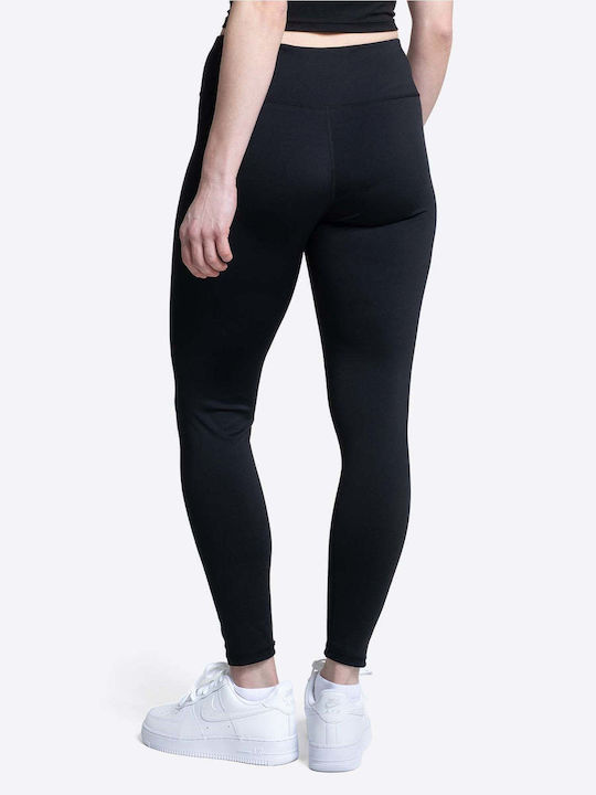 Damen Leggings Training Schwarz/Ecru