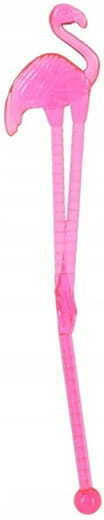 Set 12 Colorful Cocktail Decorations 24cm Plastic