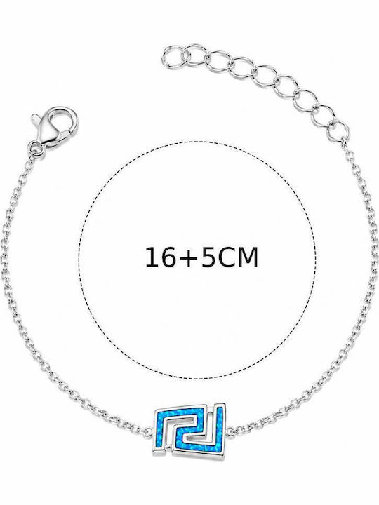 Awear Brățară Pentru Femei Cu Design Meandru