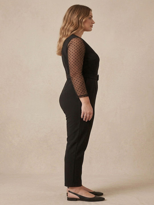 Black One-piece Jumpsuit