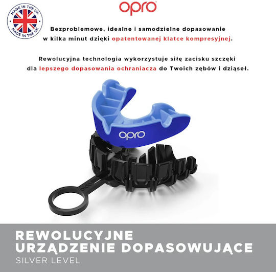 Proteza Dentară Opro Silver Edition V2 Self Fit Alb Negru