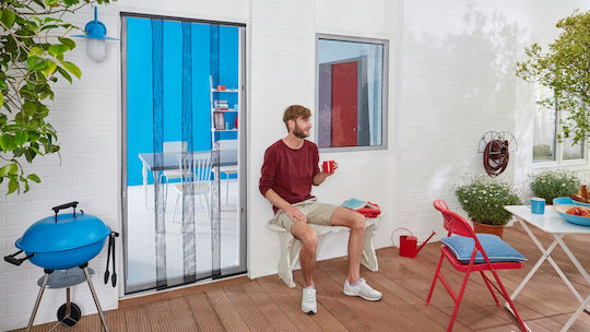 Tesa Σίτα Πόρτας με Σκρατς 120x250cm Tesa Σίτα Πόρτας με Σκρατς 120x250cm