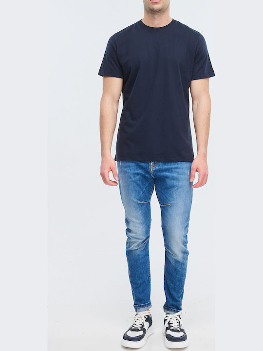 Ανδρικό Παντελόνι Τζιν με Slim Εφαρμογή Medium Blue Denim