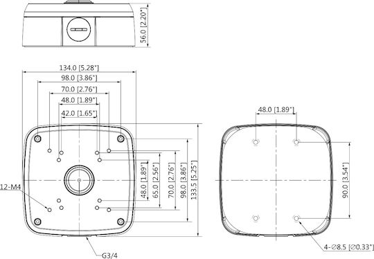 Dahua Camera Mount Pfa121-v2