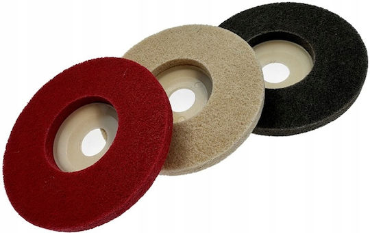 Discuri Abrasive Nețesute 125mm 3 Bucăți Roată De Șlefuit Falon-tech