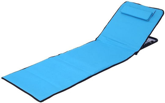 Medrelaxhome Klappbare Strandliege ComfortFlex Blau